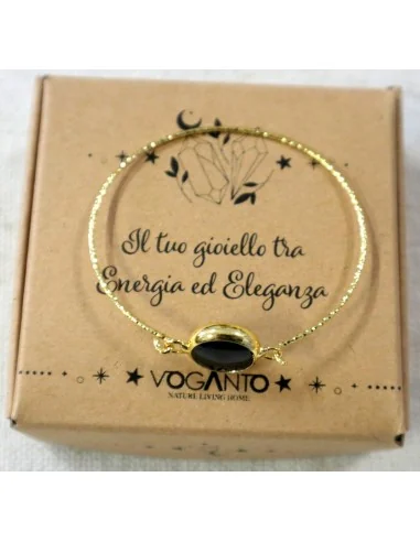 ✨ Bracciale Artigianale in Acciaio Dorato con...