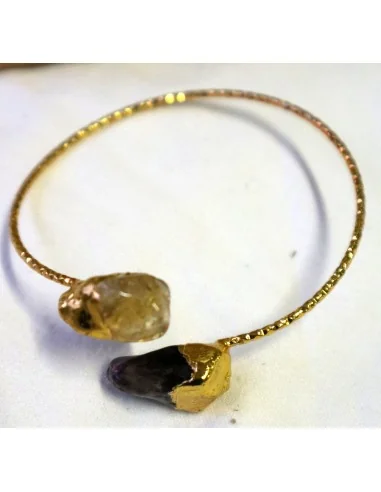 ✨ Bracciale Artigianale in Acciaio con Bagno...