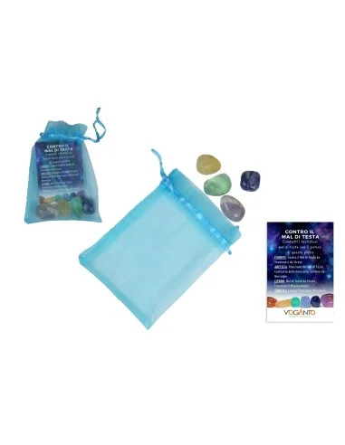 Sacchetto di Pietre “Contro il Mal di Testa” –...