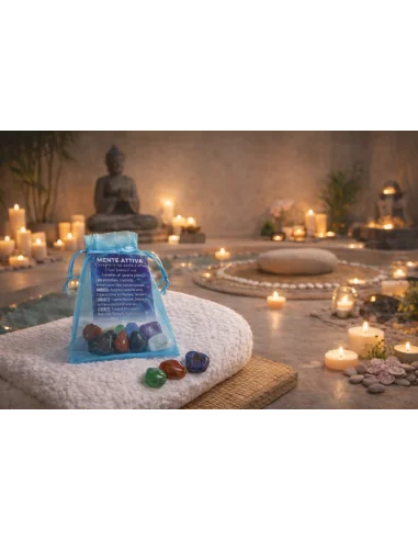 Sacchetto di Pietre “Mente Attiva” – Corniola,...