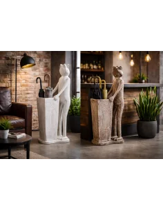 Portaombrelli Scultura Rana in Legno di Albesia 80 cm –...