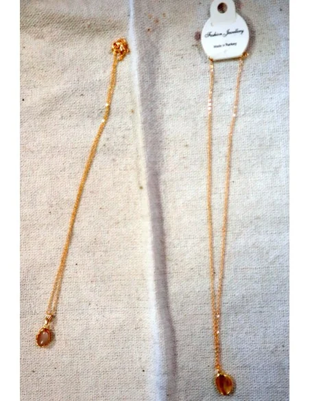 💗 Collana Quarzo Rosa Oro – Amore e Dolcezza in Miniatura 💗