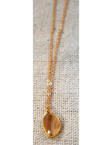 💗 Collana Quarzo Rosa Oro – Amore e Dolcezza in...