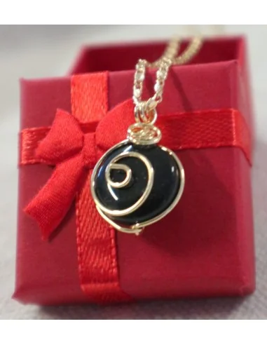 🖤 Collana Ossidiana Nera Oro – Protezione ed...