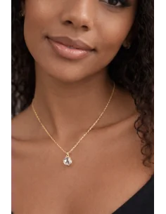 💎 Collana Artigianale in Cristallo di Rocca – Luce...