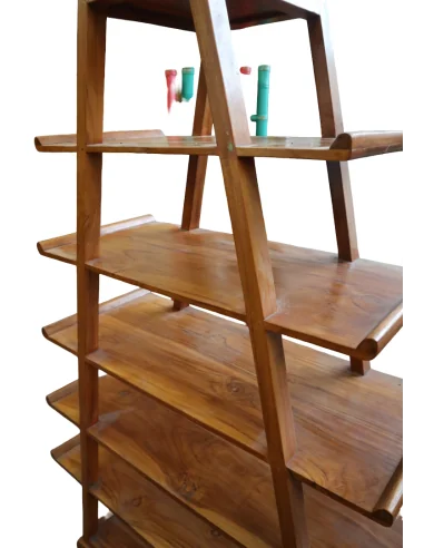 Libreria A-Frame in Legno Massello –...