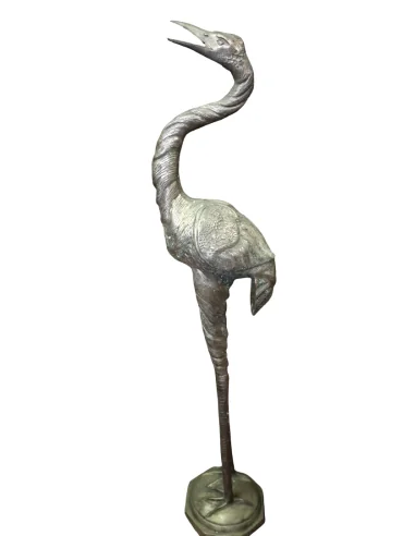 Scultura Airone in Metallo 150 cm – Statua...