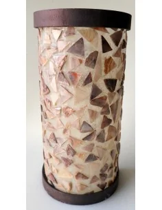 Applique Indonesiana in Resina e Madreperla – Lampada da... 2