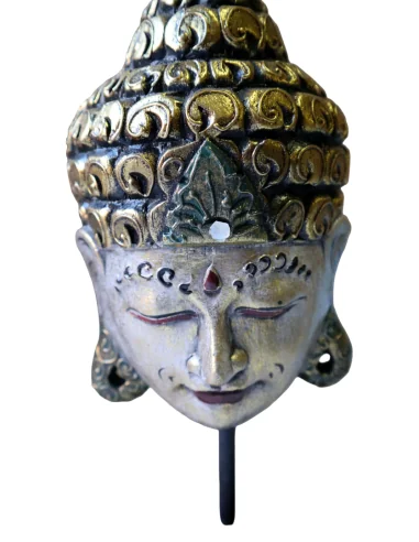 Testa di Buddha in Legno Albesia 30 cm –...