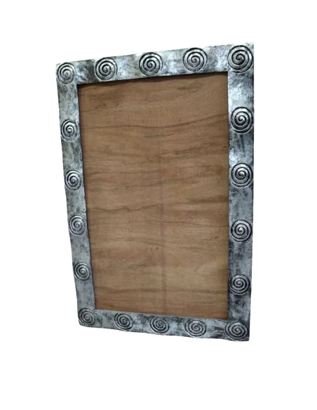 Cornice Artigianale 120x80 cm Incisa a Mano – Design Etnico Moderno – Made in Indonesia