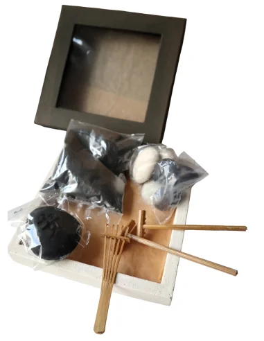 🌿 Giardino Zen Artigianale in Pietra – Energia,...