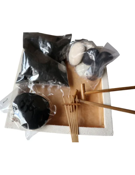 🌿 Giardino Zen Artigianale in Pietra – Energia, Equilibrio e Armonia per il Tuo Spazio 🌿