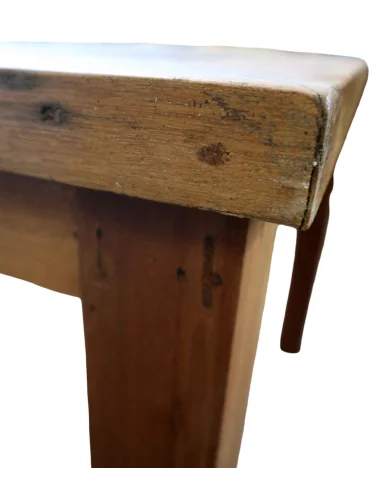 Tavolo Quadrato 100x100 cm in Legno Recuperato...