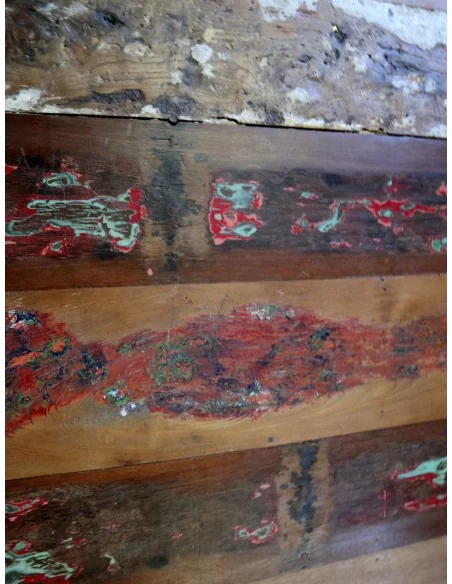 Tavolo Quadrato 100x100 cm in Legno Recuperato da Imbarcazioni – Stile Loft Industriale Artigianale