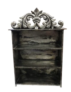 Vetrinetta Artigianale Indonesiana in Legno – Libreria... 2