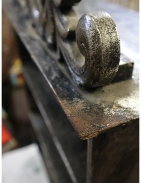 Vetrinetta Artigianale Indonesiana in Legno – Libreria Piccola Fatta a Mano 44x19x50 cm