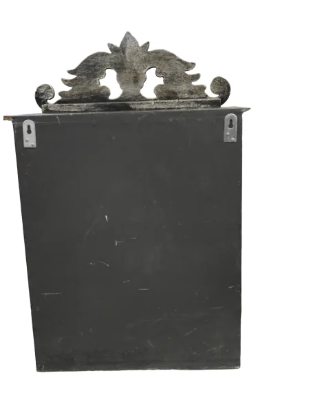 Vetrinetta Artigianale Indonesiana in Legno – Libreria Piccola Fatta a Mano 44x19x50 cm