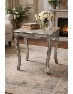 Tavolino Artigianale in Legno 60x43x60h – Fatto a Mano in...