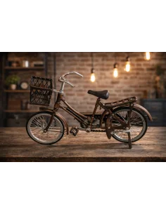 Bicicletta Vintage da Donna con Cesto – Modellino in...