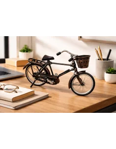 Modellino Bicicletta Vintage in Metallo con Cesto – Fatto...