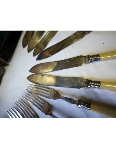 Servizio Posate da Pesce Inglesi Fine ‘800 –...