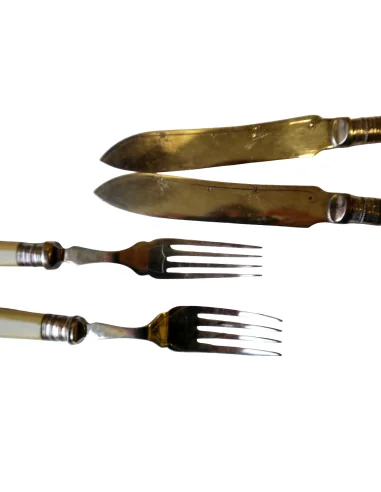 Servizio Posate da Pesce Inglesi Fine ‘800 –...