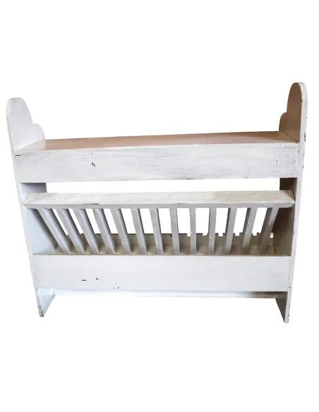 Piattaia Rustica Country in Legno – 70x62 cm – Porta Piatti Artigianale Indonesiana Stile Agriturismo