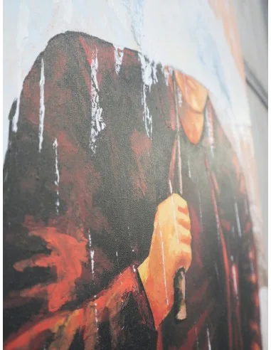 Quadro Moderno Verticale 150x50 cm – Uomo sotto...