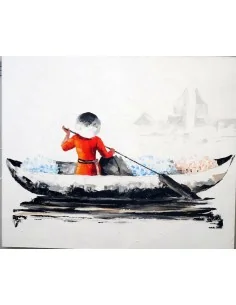 Il Viaggiatore Silenzioso – Quadro Moderno 100x120 cm... 2