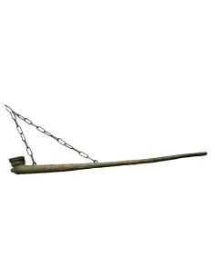 Antica Pipa Indonesiana da Oppio in Bronzo – 93 cm –... 2