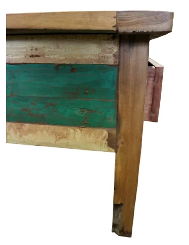 Tavolino da Caffè Vintage in Legno di Recupero...