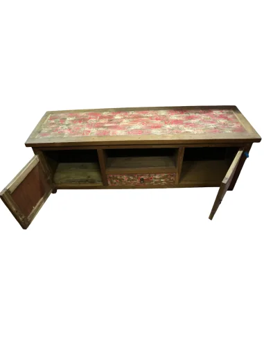 Mobile Porta TV Vintage in Legno di Recupero...