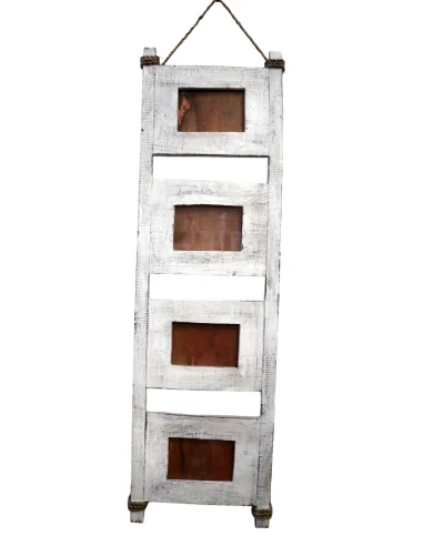 Portafoto Multiplo in Legno Artigianale...