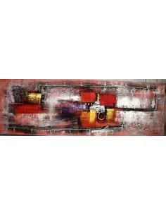 Quadro Astratto Moderno 60x180 cm – Dipinto a Mano su... 2