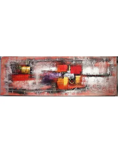 Quadro Astratto Moderno 60x180 cm – Dipinto a...