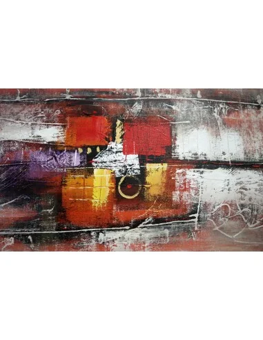 Quadro Astratto Moderno 60x180 cm – Dipinto a...