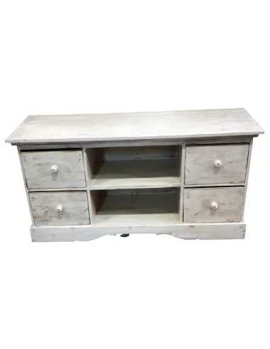 Porta TV in Legno di Albesia 100x34x50h –...