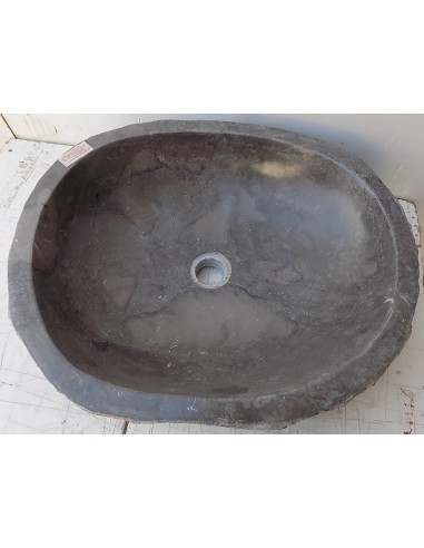 Lavandino in marmo grigio irregolare cm...