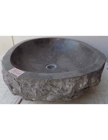 Lavandino in marmo grigio irregolare cm...