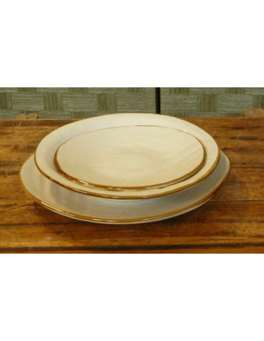 Servizio da 6 di Piatti Ceramica bianchi linea...